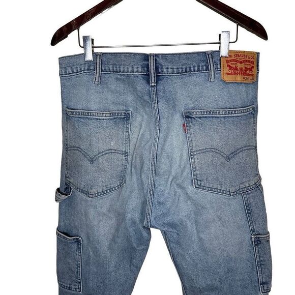 Levi’s Denim Cargo Pants Men’s Size 34x32 - Picture 5 of 7